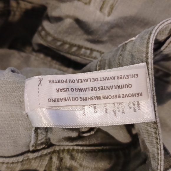 Madewell light green jeans womens plus size 26 several pockets front- back - Picture 12 of 16